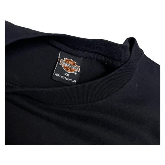 Harley Davidson Vintage Y2K Orange Park, Florida Motorcycle Biker Tee Shirt XXL - Picture 4 of 5